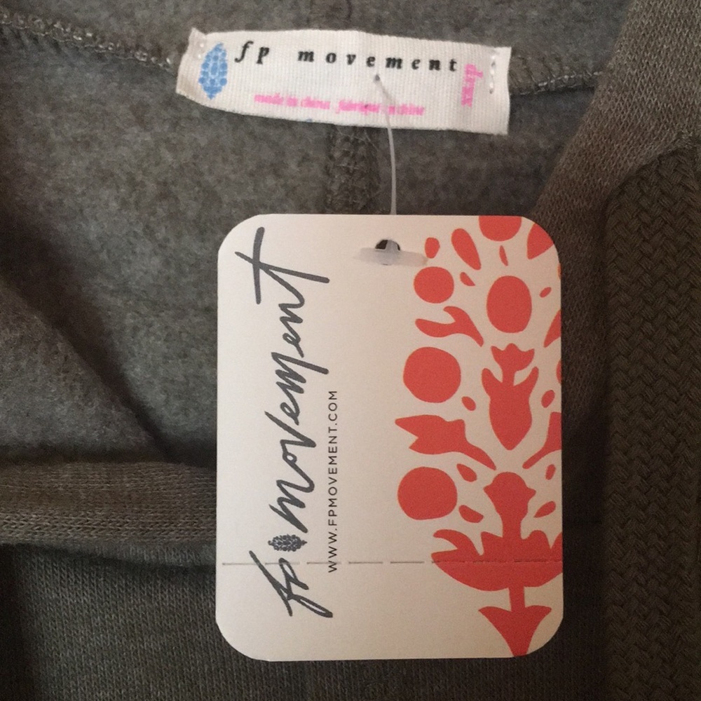 NWT Free People FP Movement Work It Out Hoodie - Picture 3 of 6